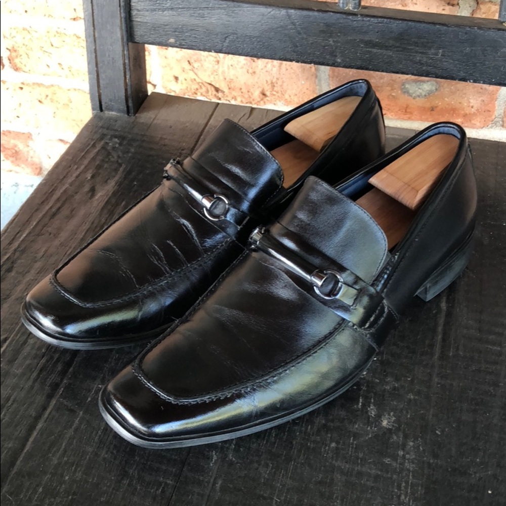 Men’s black Steve Madden dress shoes 10.5